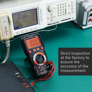 TACKLIFE Multimeter, Digital Spannungsprüfer TRMS 6000 Counts LED Anzeige