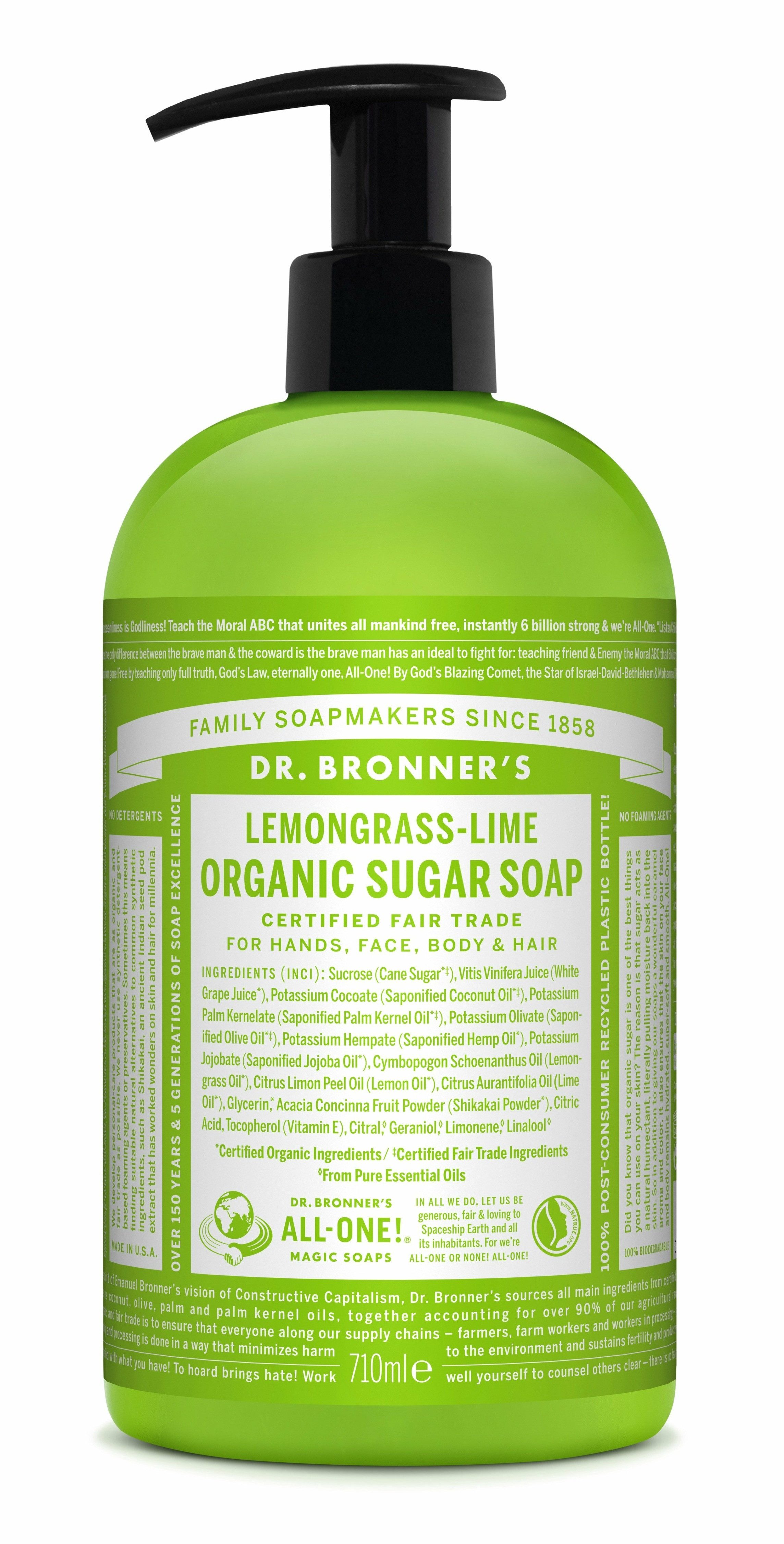 Dr. Bronners Körperpflegemittel Jabones De Azúcar