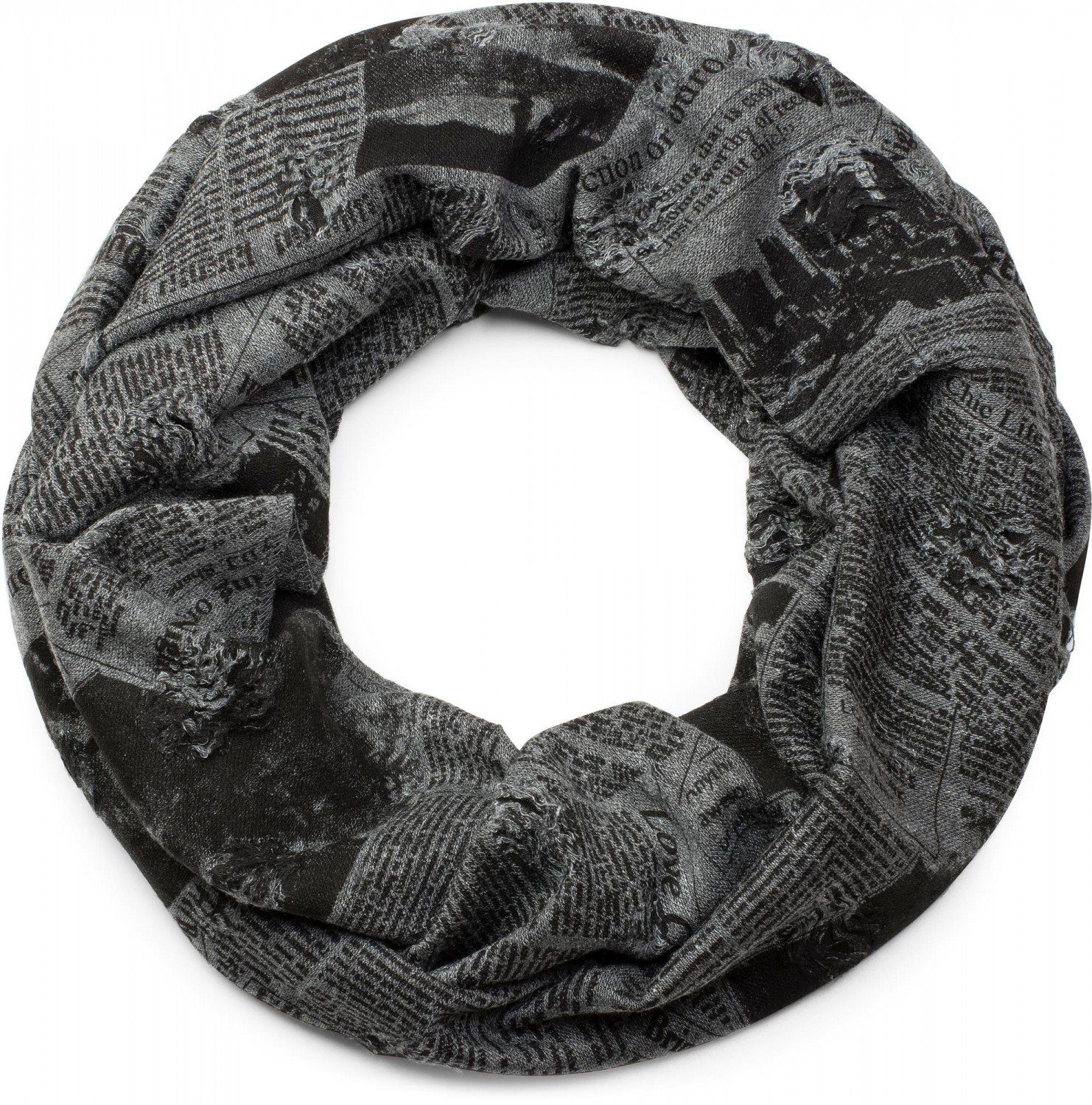 Loop Loop mit Newspaper Print