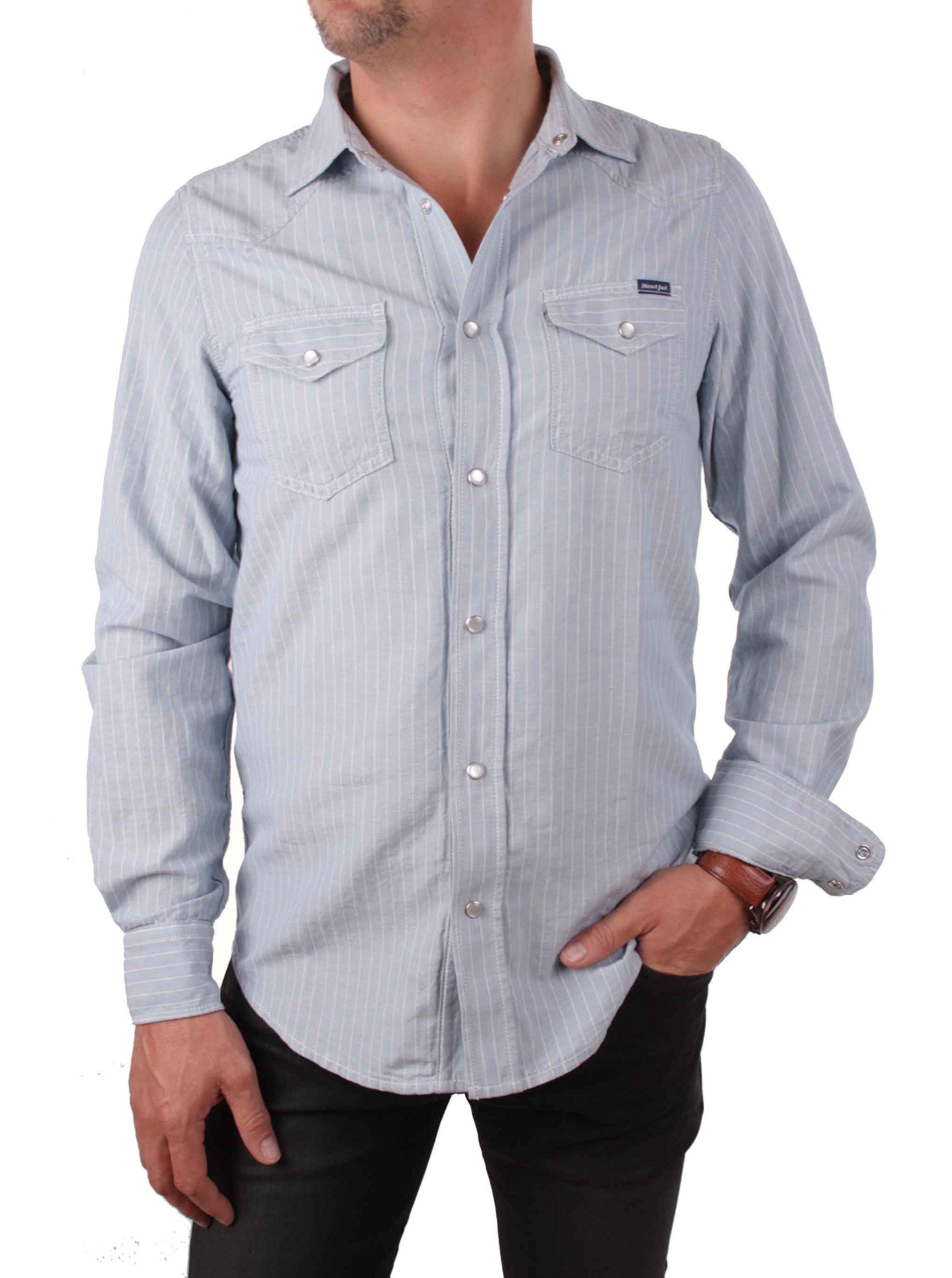 Langarmhemd Diesel Herren Hemd New-Sonora