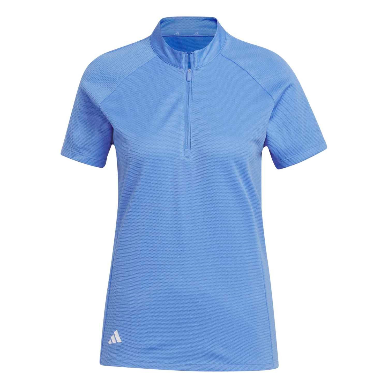 Poloshirt Adidas Golf Polo Textured Hellblau Damen