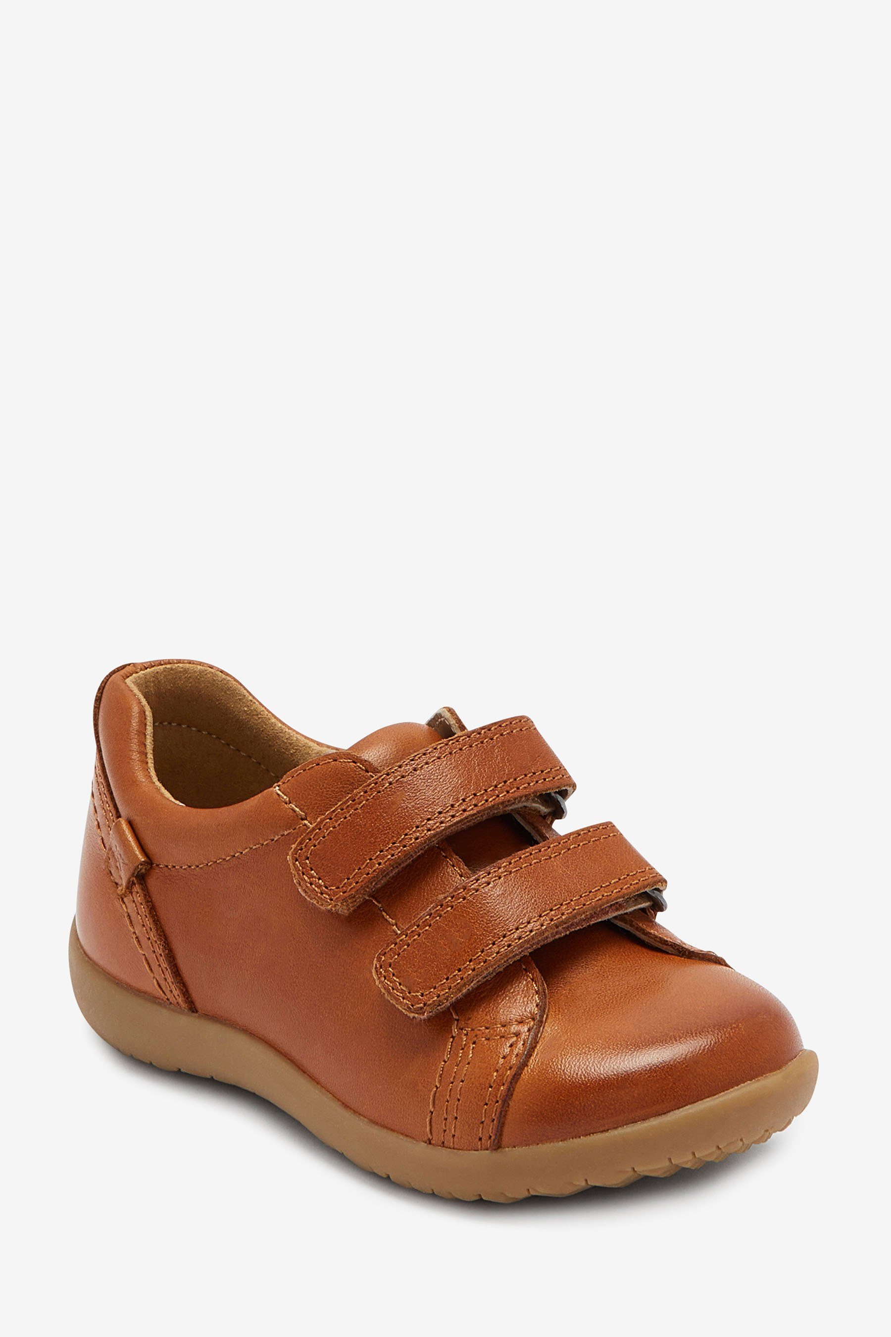 Next Little Lederschuh Klettschuh Tan Luxe™ (1-tlg) Brown