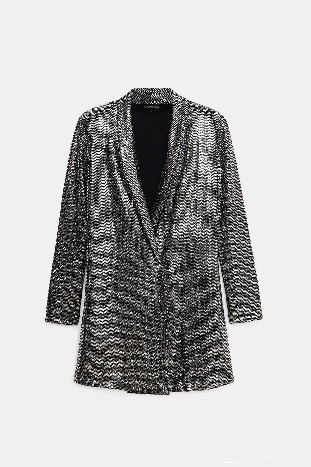 No Matter What Minikleid Silber Glanz Kleid Mantel günstig online kaufen