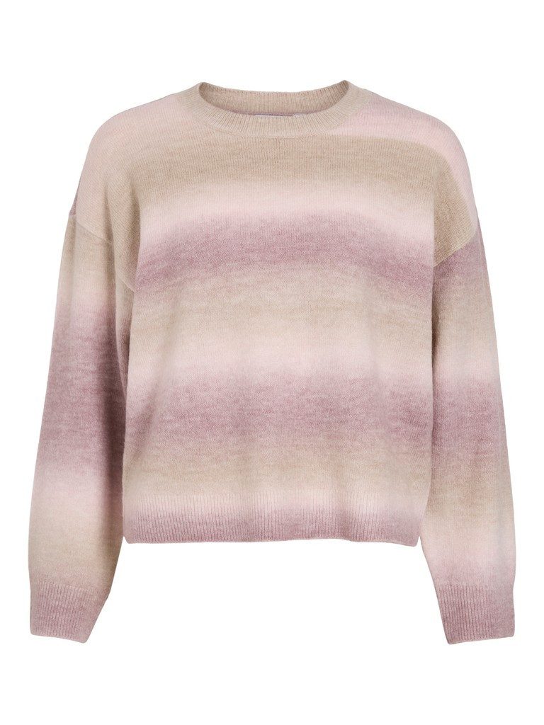 Vila T-Shirt VIGINIIA O-NECK L/S KNIT TOP