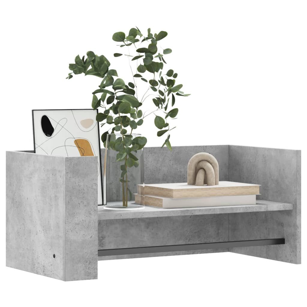 vidaXL Regal Wandregal Betongrau 70,5x35x30,5 cm günstig online kaufen