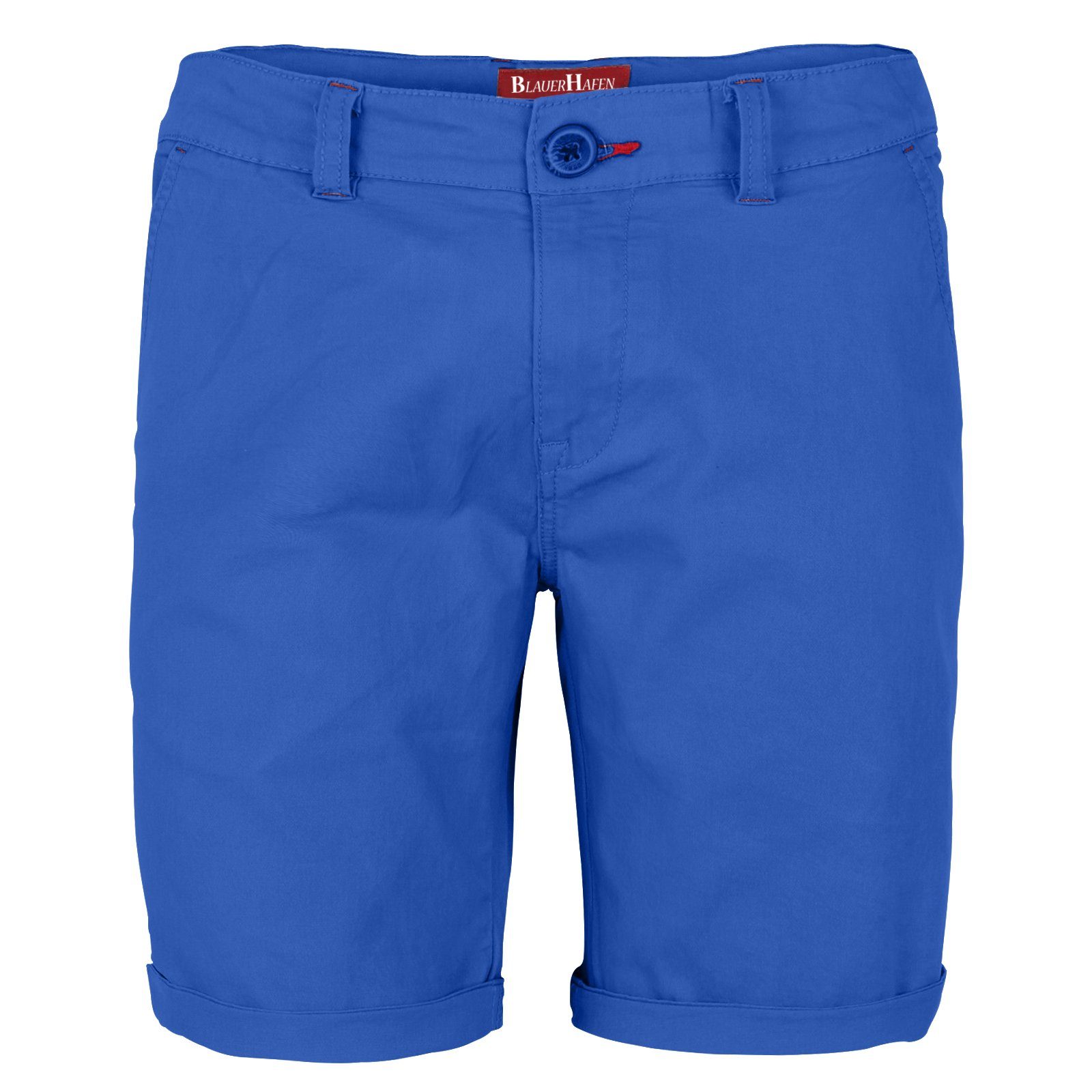 BlauerHafen Chinoshorts Herren Stretch Chino Shorts günstig online kaufen