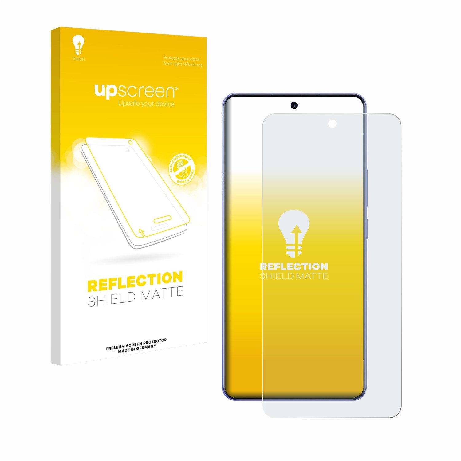 upscreen Displayschutzfolie Schutzfolie für realme Narzo Power, Displayschutz Schutz Folie Matt Entspiegelungsfolie