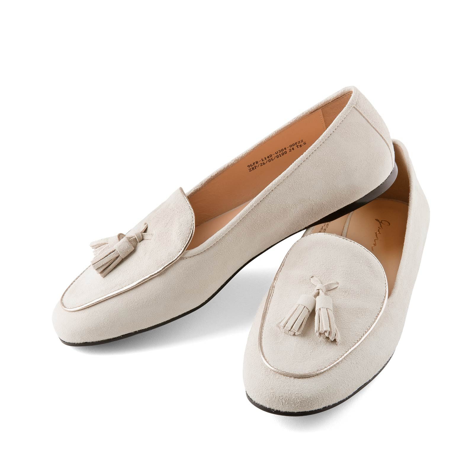 GosiaK. "Marylin" Loafer aus echtem Wildleder, produziert in EU