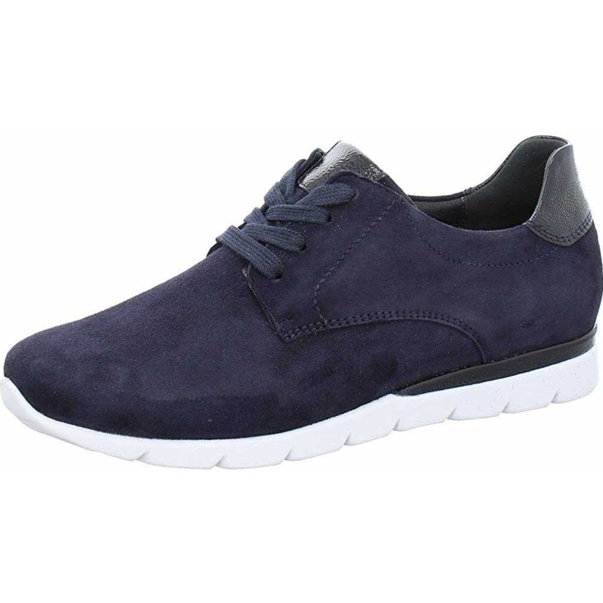 Freizeit Schnürer für Damen in blau Sneaker