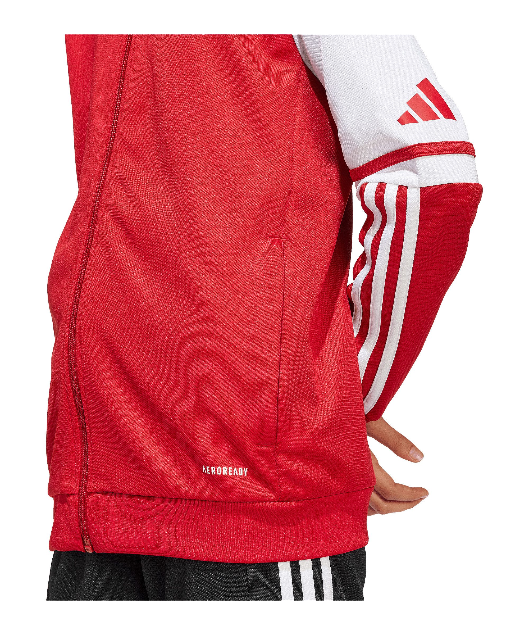adidas Performance Sweatjacke adidas Performance Squadra 25 Kapuzenjacke Kids Polyester – Bild 5 von 5