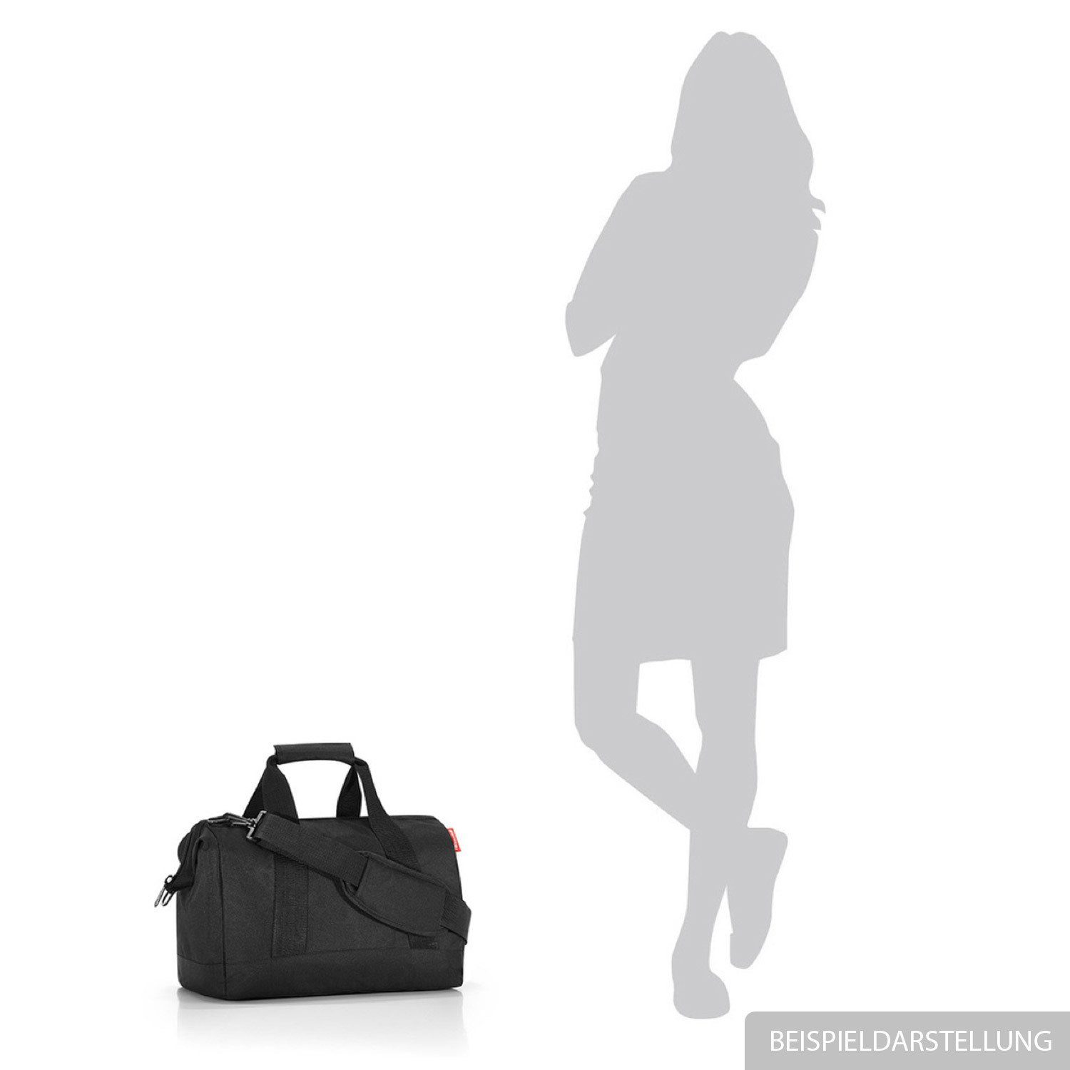 Sporttasche Schultertasche Reisetasche allrounder Farbwahl - Reisetasche Schwarz REISENTHEL® M