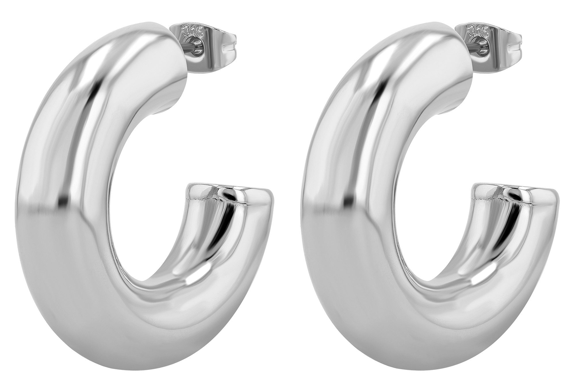 AKZENT Ohrring-Set 5050755 Creolen Ohrringe Edelstahl günstig online kaufen