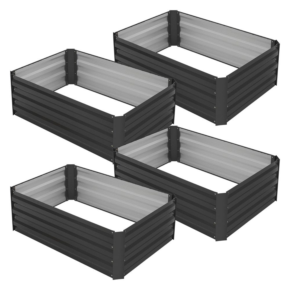 ML-DESIGN Hochbeet Pflanzkasten aus Metall für günstig online kaufen