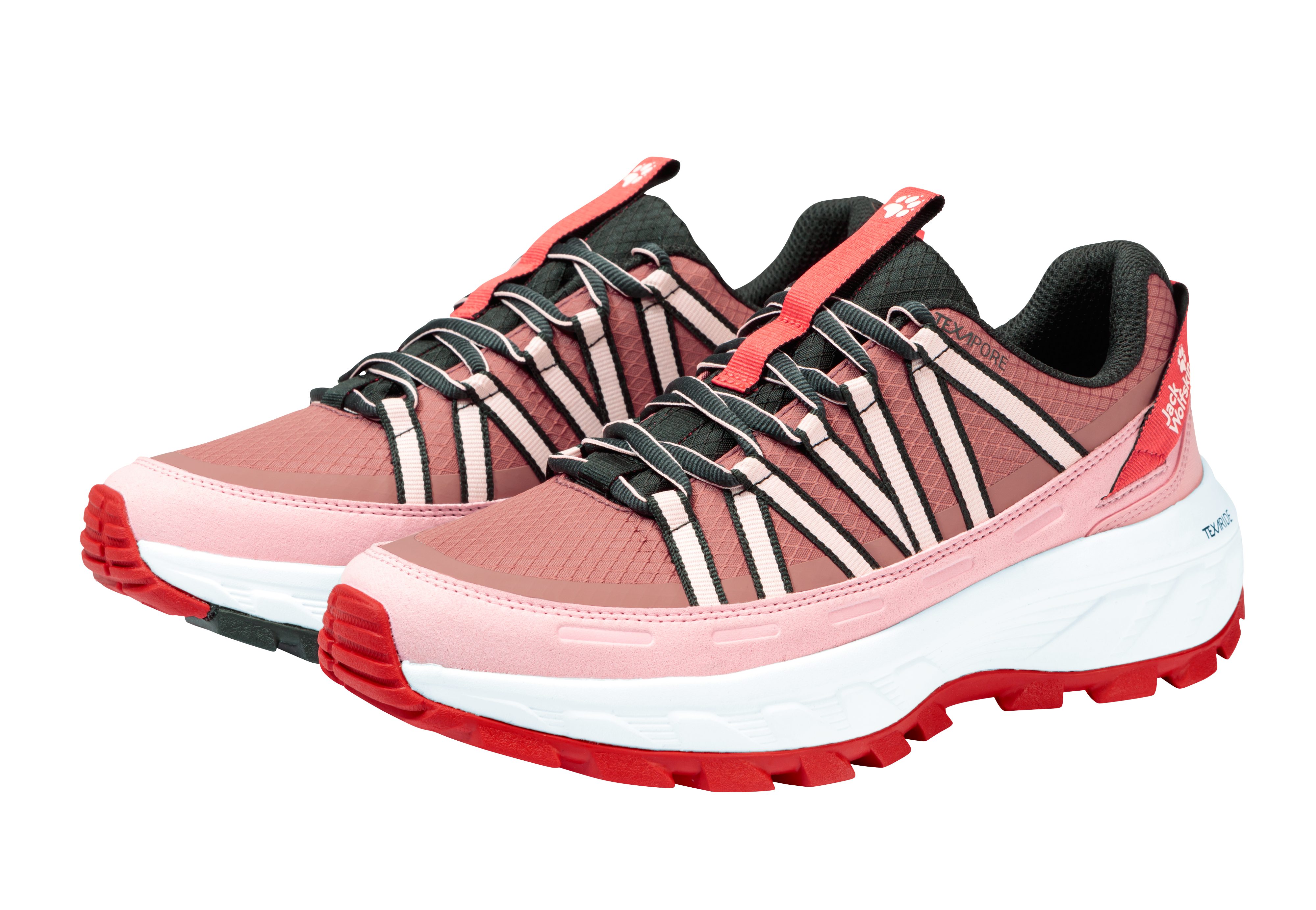 Jack Wolfskin WILD HIKE TEXAPORE LOW W Wanderschuh wasserdicht, Trekkingschuh