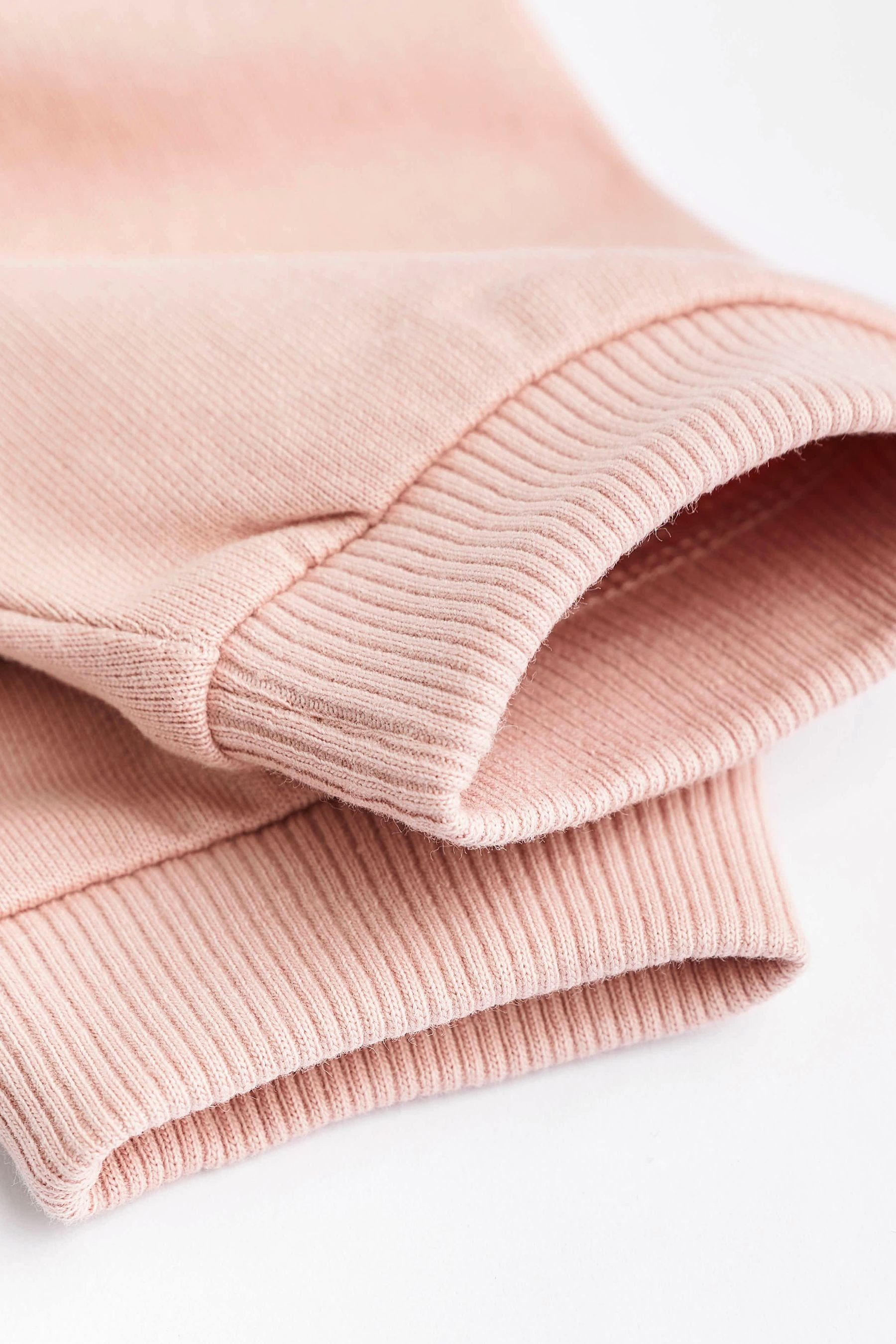 Next Shirt & Leggings 2-teiliges Cargo (2-tlg) Sweatshirt und Leggings Babyset mit Pink