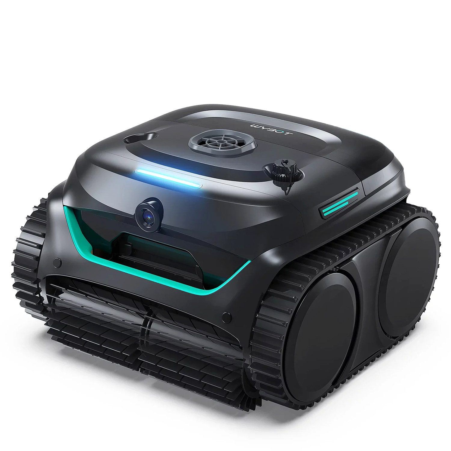 WYBOT Poolroboter C2 Vision kabellos, mit Smart Vision, für Boden und Wände, Ultra-Feine Doppelfiltration bis 10 μm