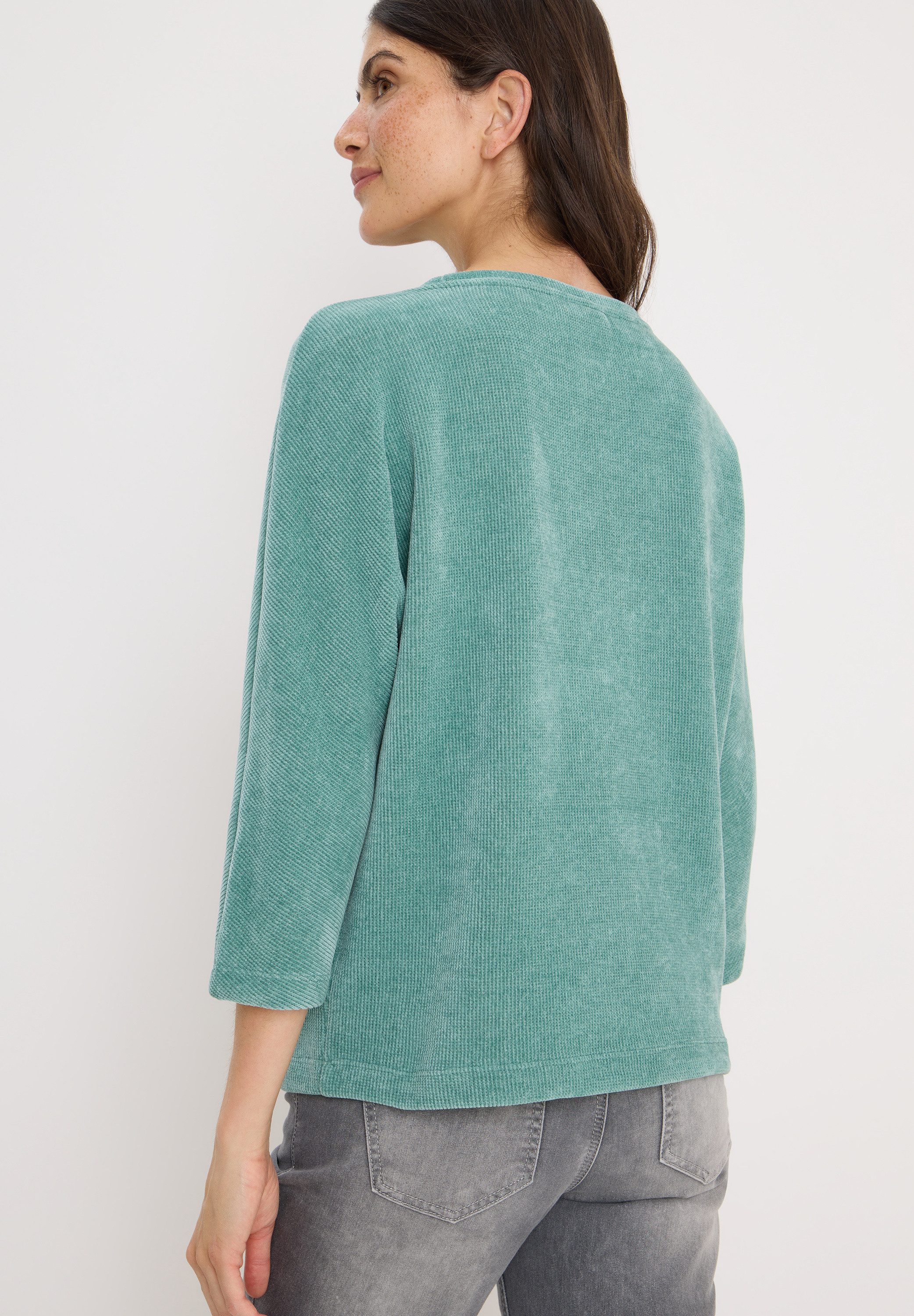 CECIL Sweatshirt mit U-Boot Ausschnitt günstig online kaufen