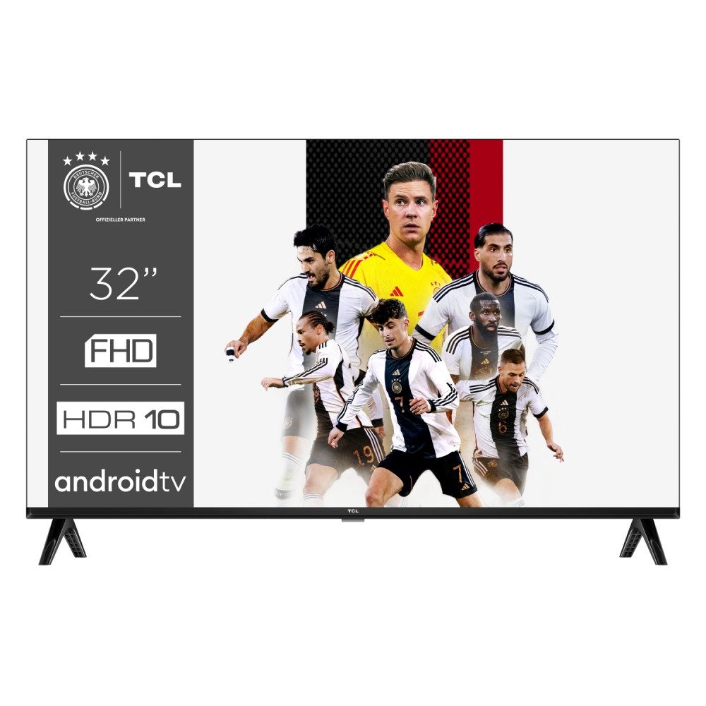 TCL 32S5403A LED-Fernseher (32 Zoll, HD ready, AndroidTV für Apps und Streaming, HD ready für scharfe Bilder)