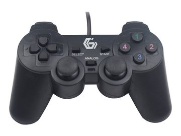 Gembird GEMBIRD Gamepad GEMBIRD USB Gamepad Dual Vibration 10 Tasten 2 Stick Gamepad