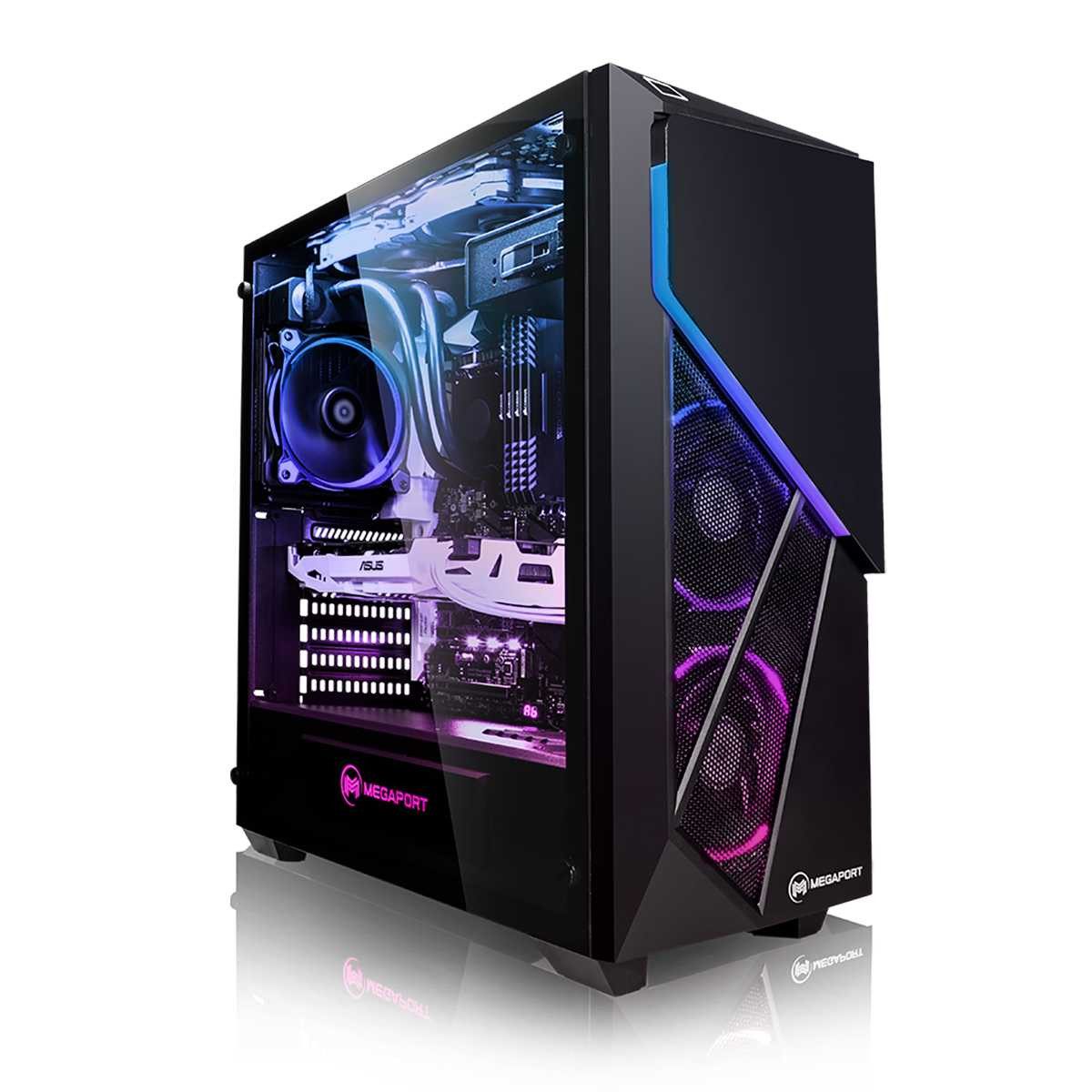 Megaport Intel Core i9-12900KF • GeForce RTX 5070 12GB • 32GB DDR4 • 1TB M.2 • Gaming-PC (Intel Core i9 12900KF, GeForce RTX 5070 12GB, 32 GB RAM, 1000 GB SSD, Wasserkühlung, Windows 11, WLAN)