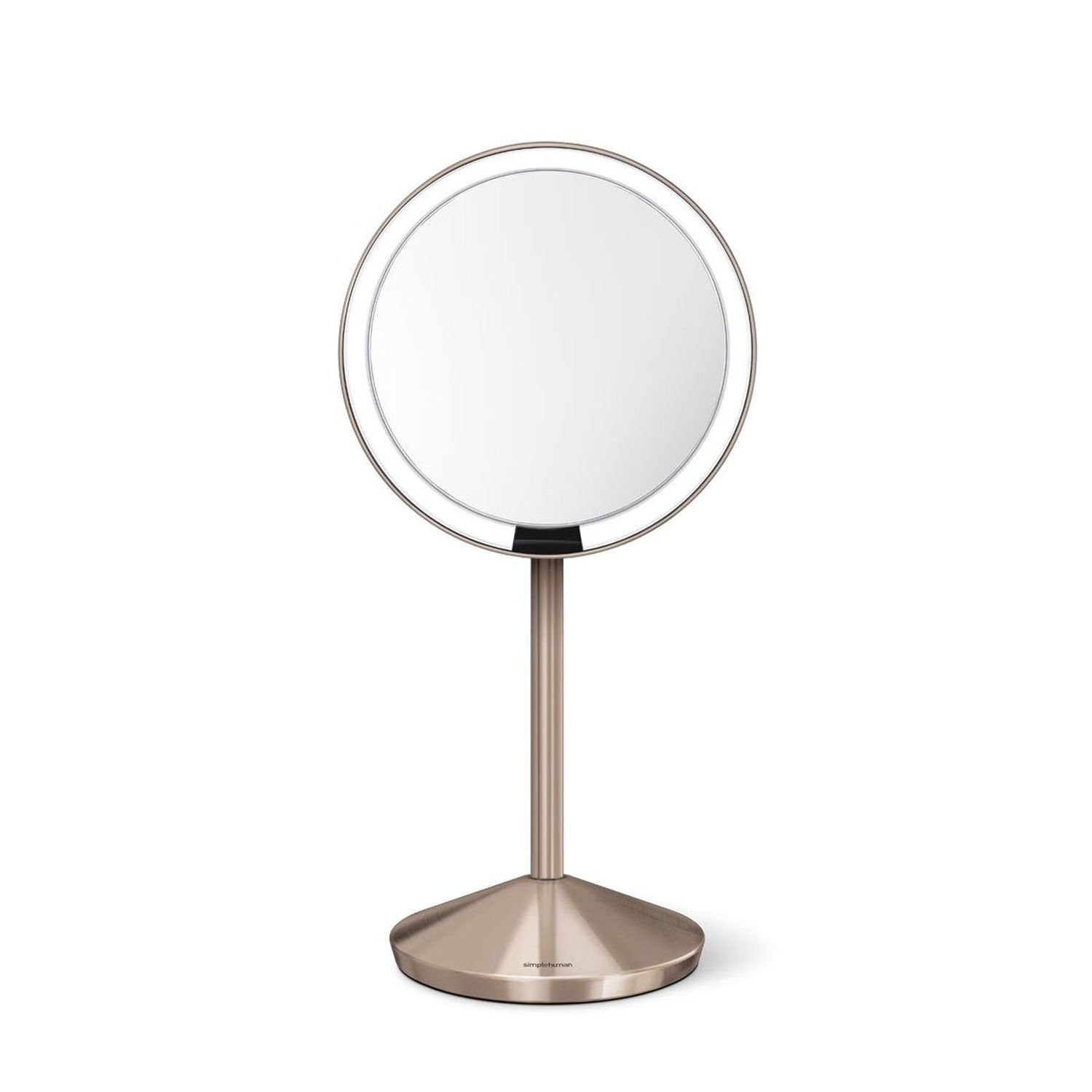 simplehuman LED-Lichtspiegel Sensorspiegel Mini Roségold 12 cm günstig online kaufen