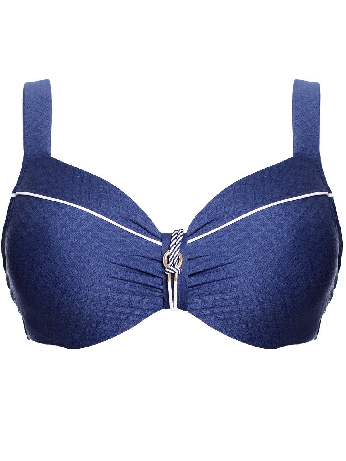 Ulla Dessous Balconette-Bikini-Top Bikini Oberteil mit Bügel Portofino (Stück, 1-St), Schalen Cups, Microfaser, Uni, sportlich