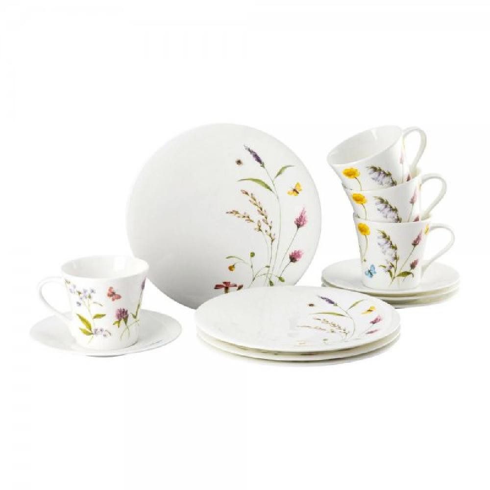 Hutschenreuther Geschirr-Set Hutschenreuther Geschirrset Nora Spring Vibes (12-teilig)