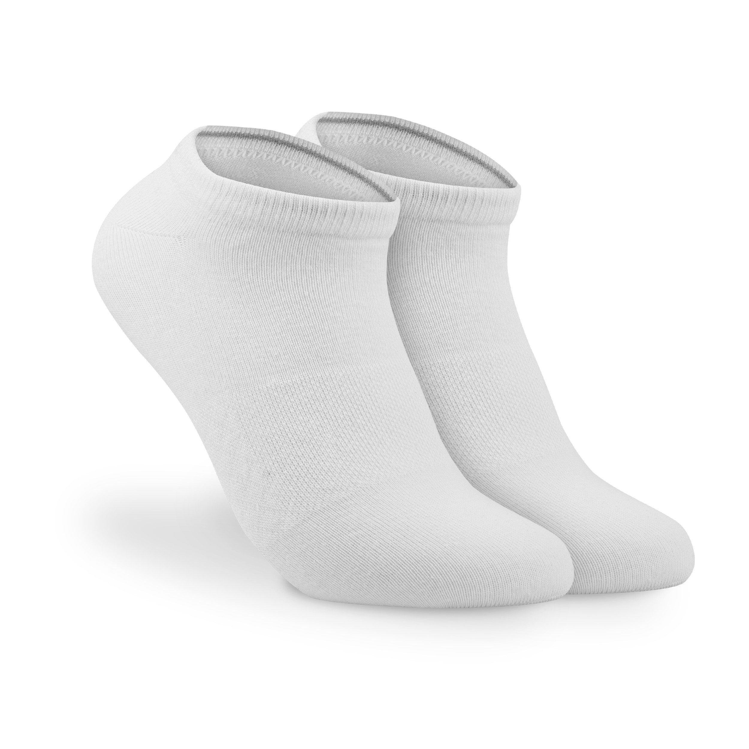 Bärenfuß Sneakersocken 8 Paar Premium Sneaker Socken Herren & Damen (ohne drückende Naht) druckfreie Spitze, druckfreier Bund, optimaler Halt