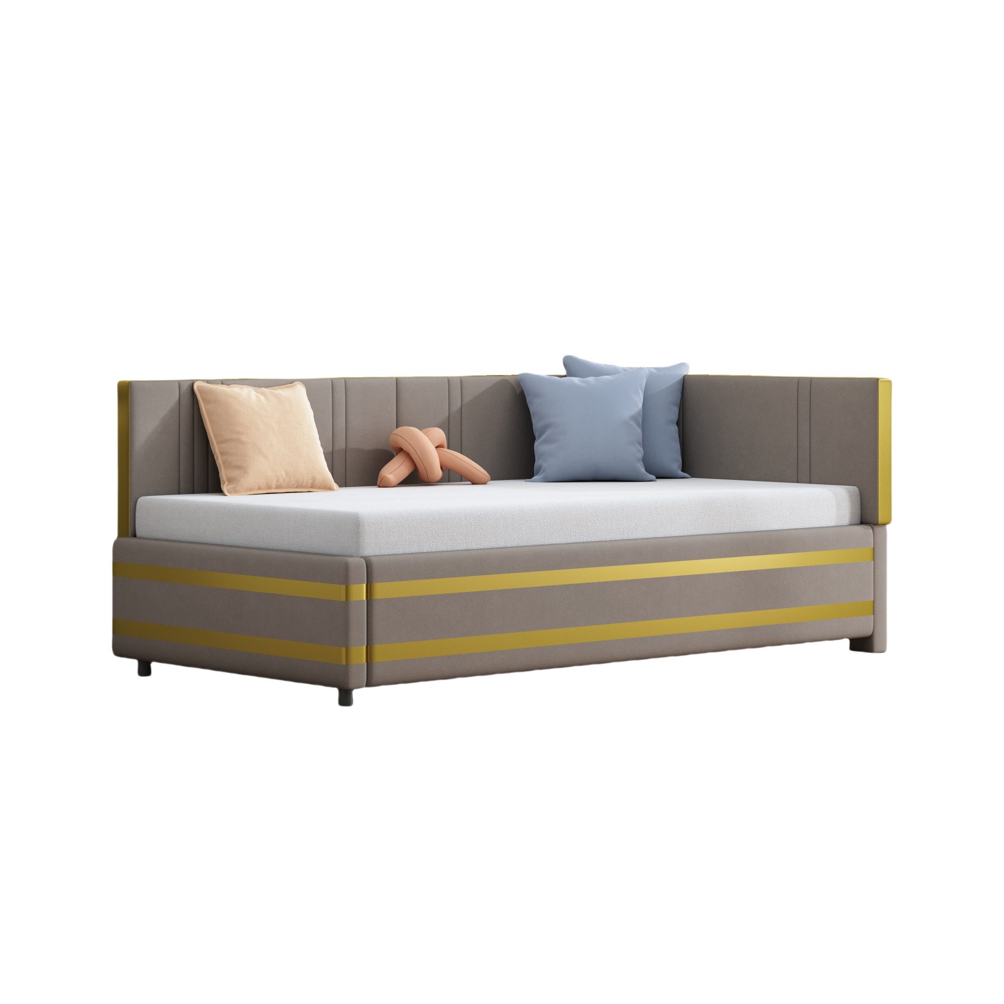 Odikalo Schlafsofa Polsterbett Sofabett 90*200 Multifunktionsbett günstig online kaufen