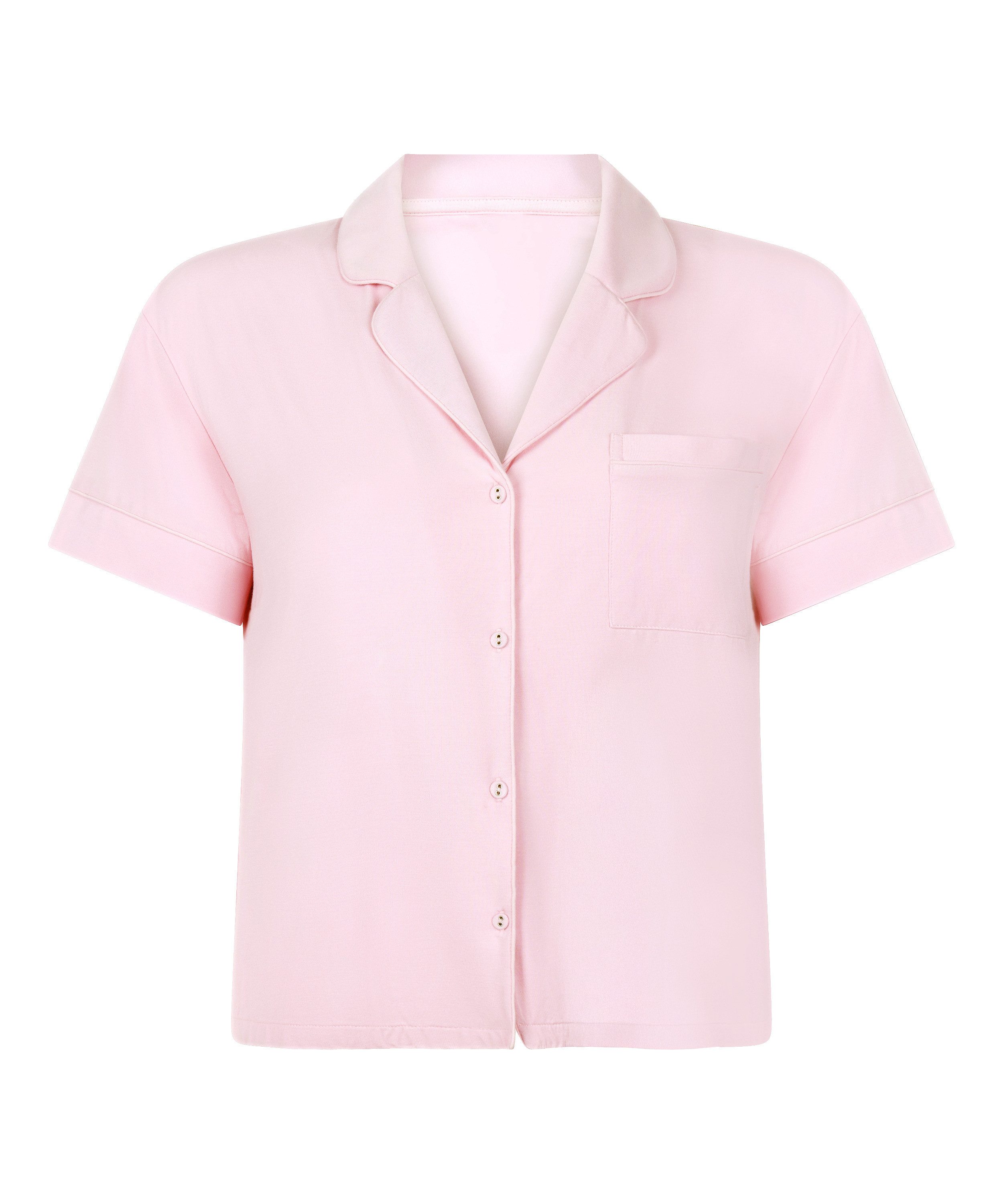Hunkemöller Pyjama Essential Jersey Short-Sleeved Jacket – Bild 5 von 5