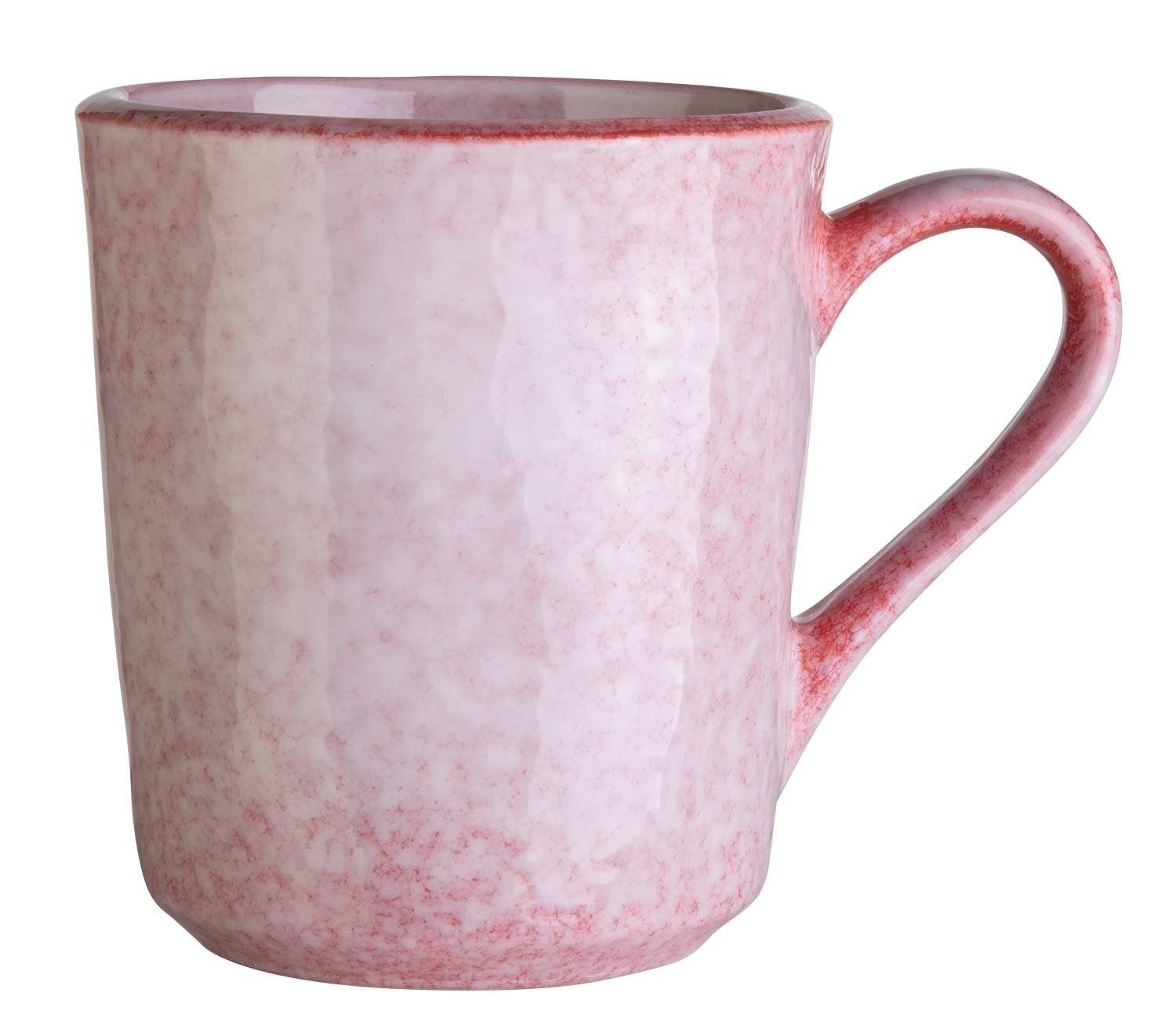 Becher, 355 ml Fassungsvermögen, Rosa, Lasiert
