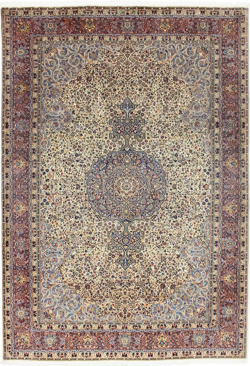 Kerman Orientteppich, Höhe: rechteckig, Nain Orientteppich Rafsanjan Trading, 201x292 Sherkat mm Handgeknüpfter 12