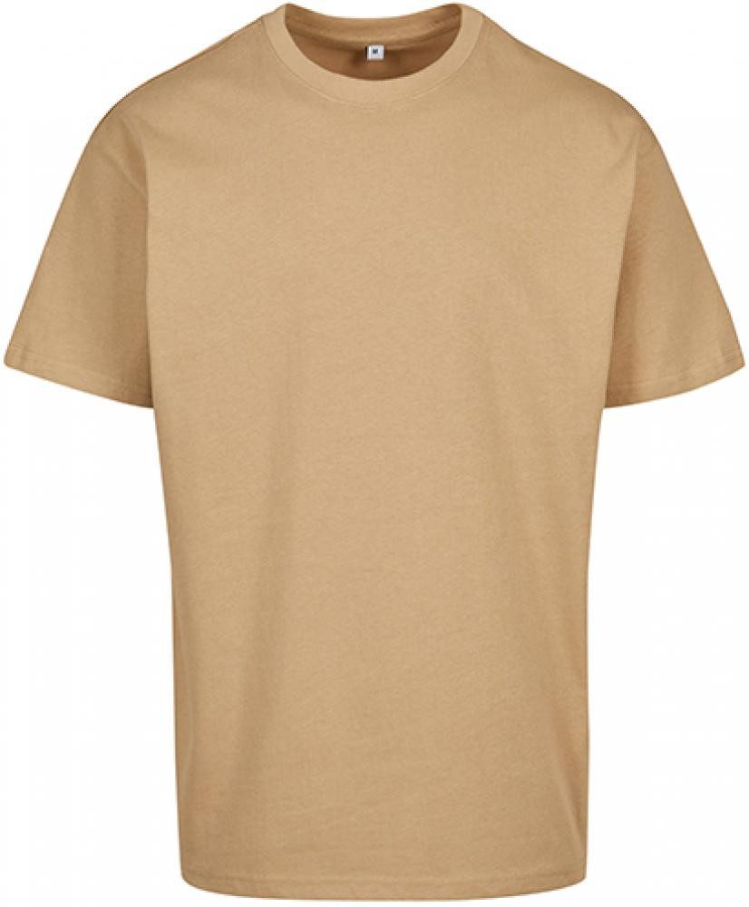Build Your Brand Rundhalsshirt Herren Heavy Oversize Tee