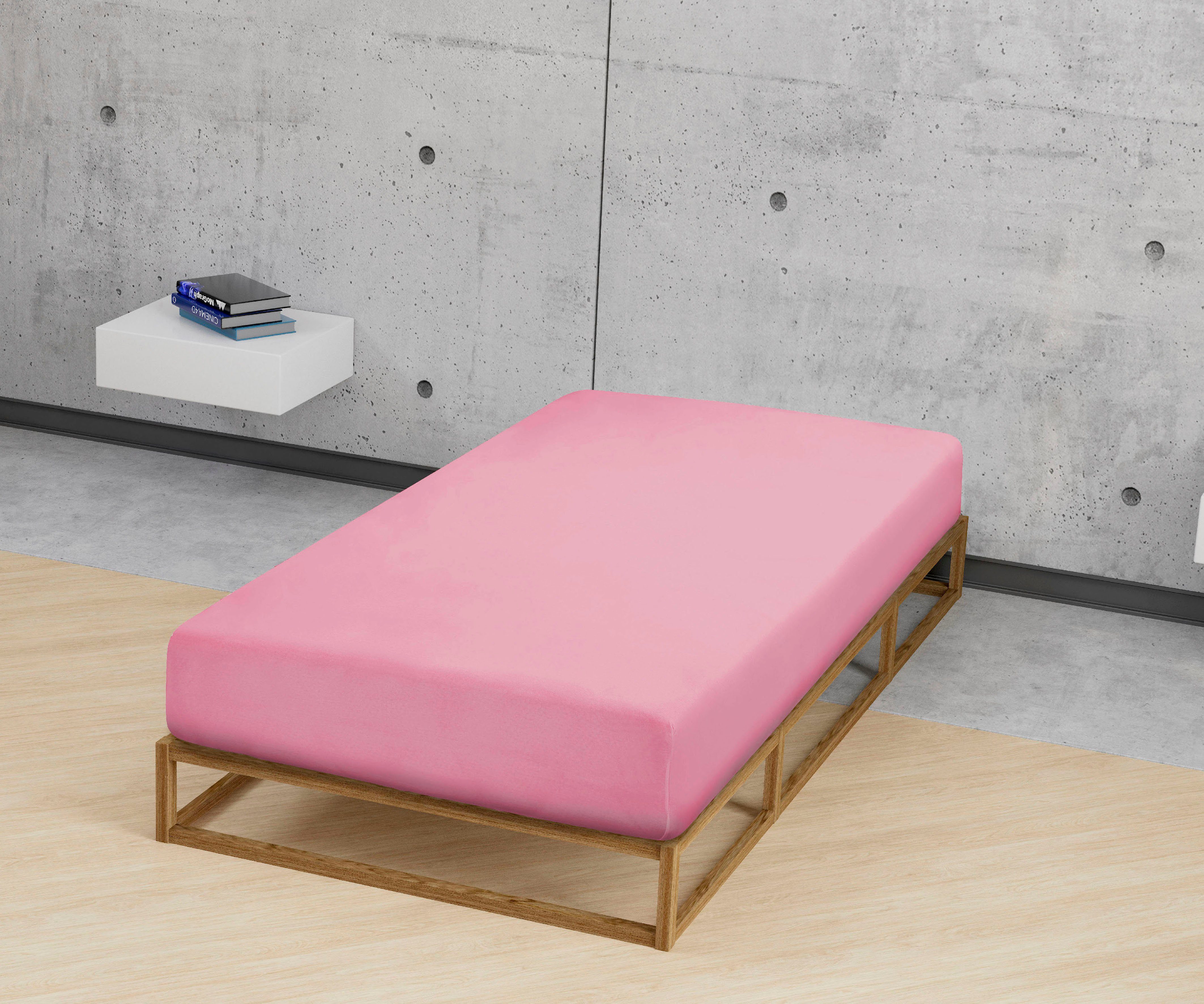 Biberna Spannbettlaken Leila, Jersey, Gummizug: rundum, (1 Stück), Bettlake günstig online kaufen