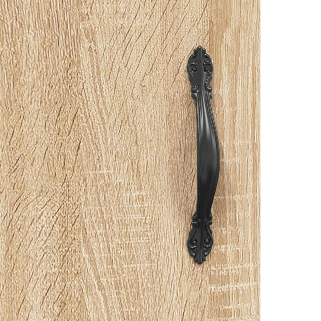 Wandschrank Sonoma vidaXL 69,5x34x90 Sonoma-Eiche cm Eiche St) Sideboard (1 Holzwerkstoff