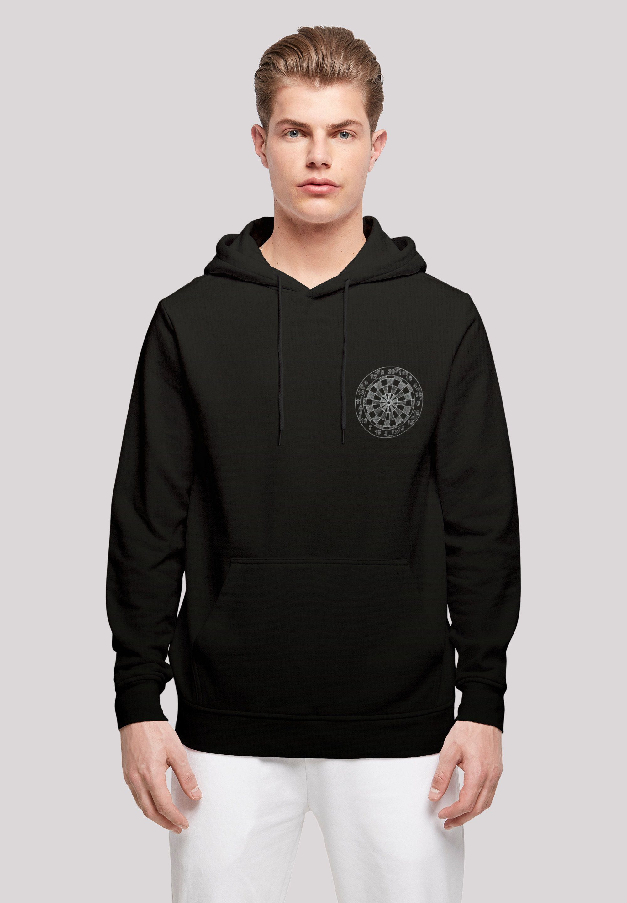 F4NT4STIC Kapuzenpullover "Darts Board Dartscheibe", Print günstig online kaufen