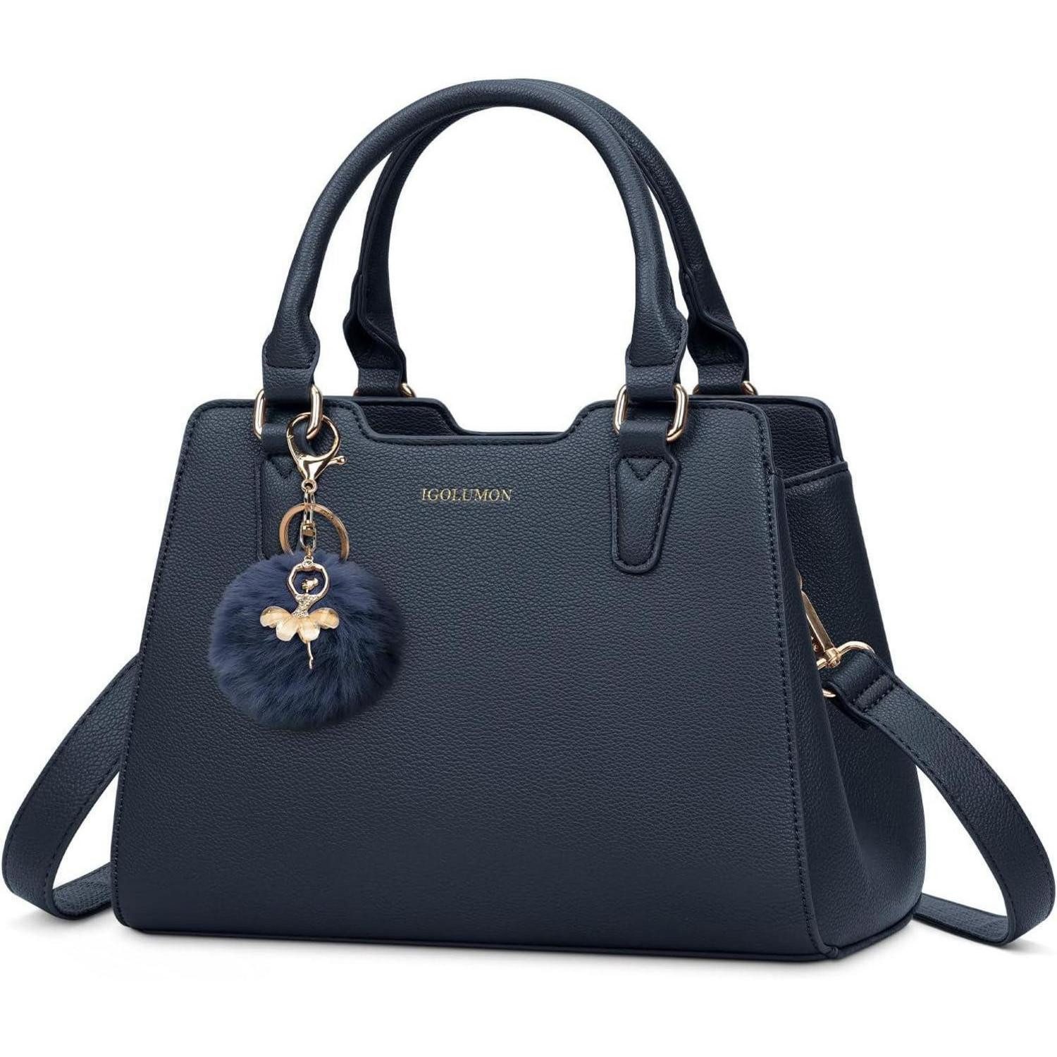 LuxusKollektion Henkeltasche Handtasche Damen Mittelgroß Kunstleder Henkeltasche Schultertasche