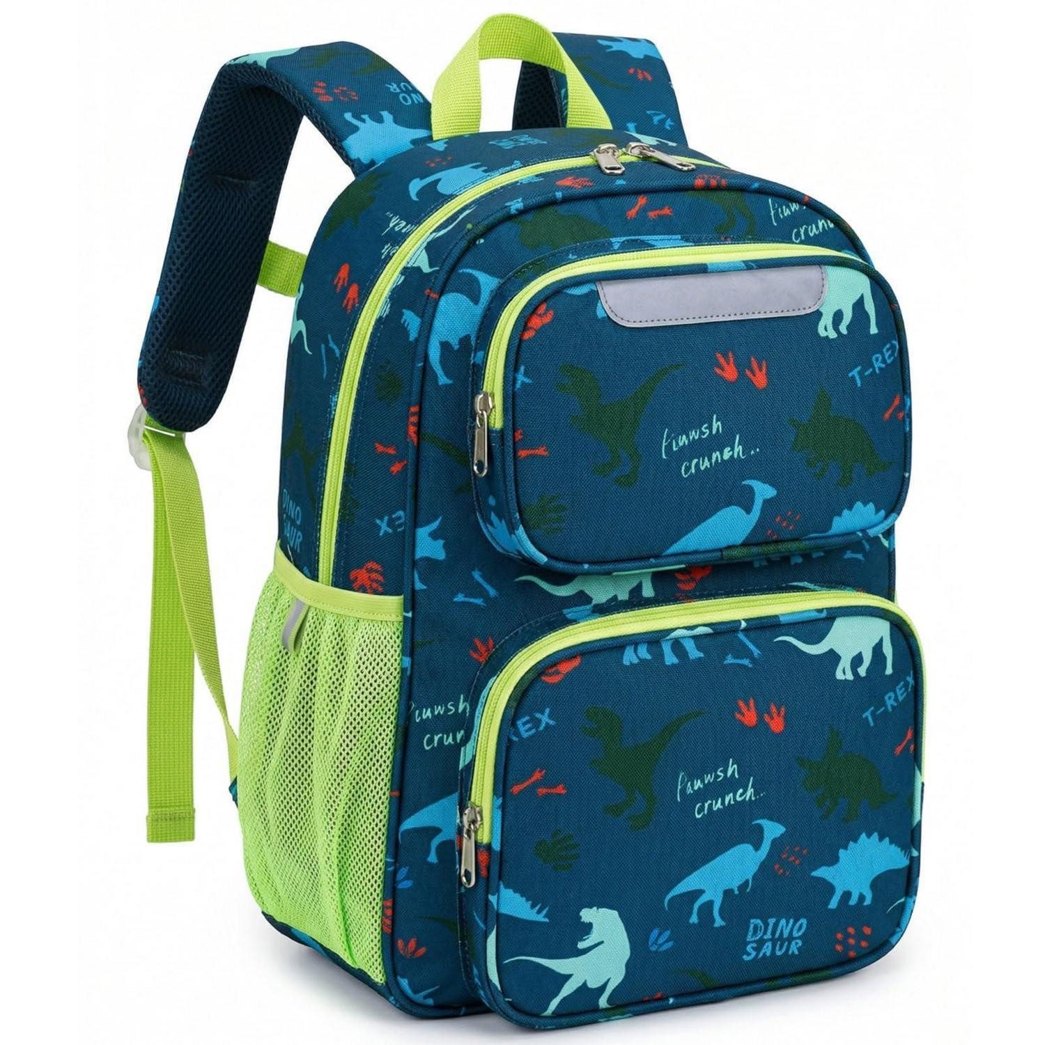 LuxusKollektion Kinderrucksack Kinderrucksack Dinosaurier 15L Grün