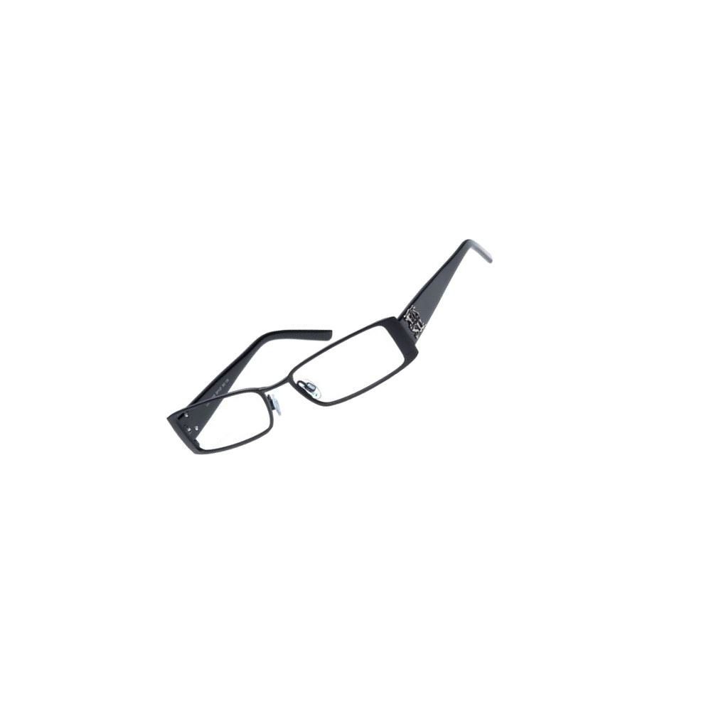 Fossil Brillengestell Korrektionsfassung Brille Metall Schwarz 52/17/135 - OF1137001, Metall und Kunststoff