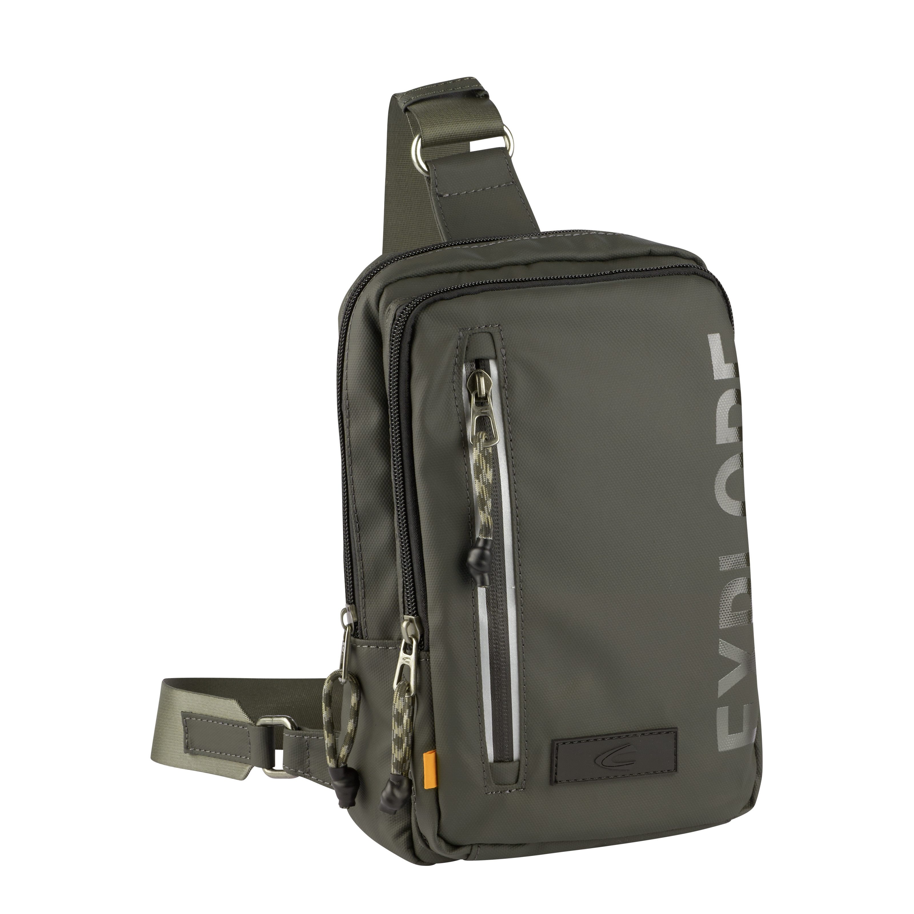 camel active Cityrucksack Explore, wasserabweisendes recyceltes Nylon und r günstig online kaufen