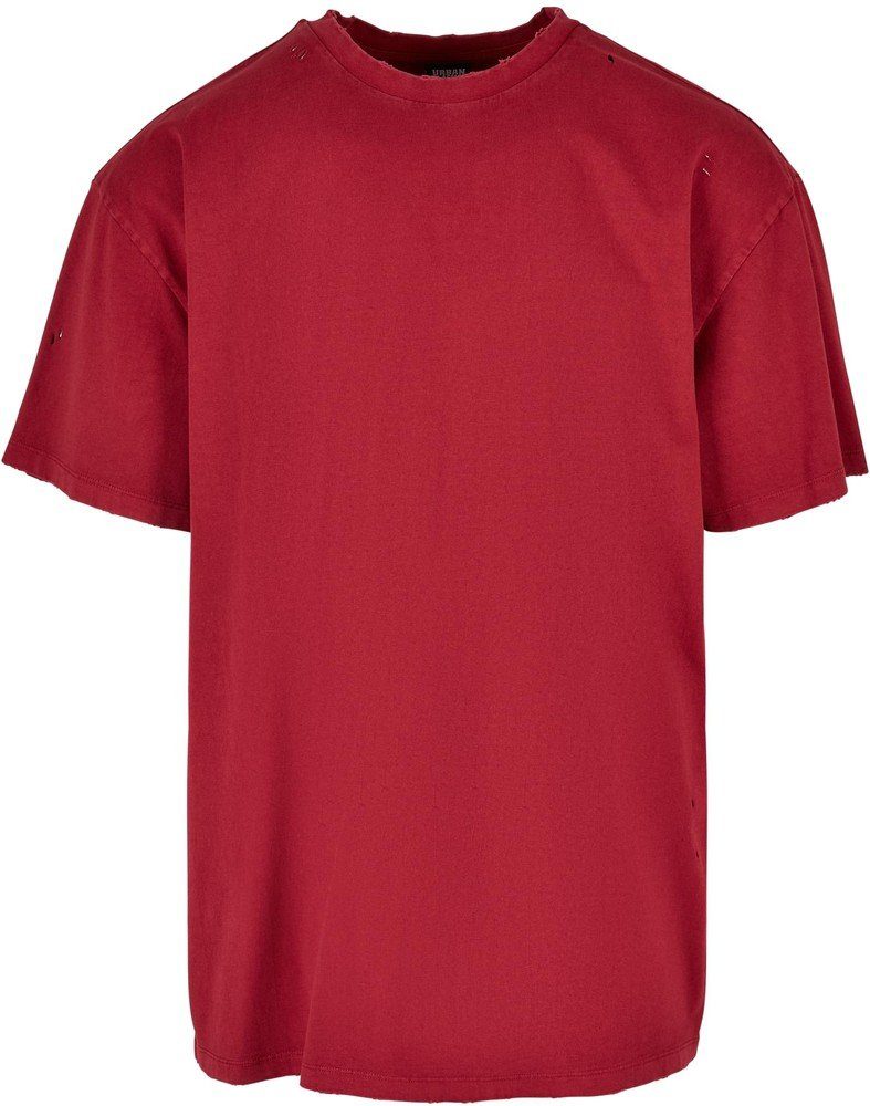 Rundhalsshirt Oversized Distressed Tee Männer T-Shirt