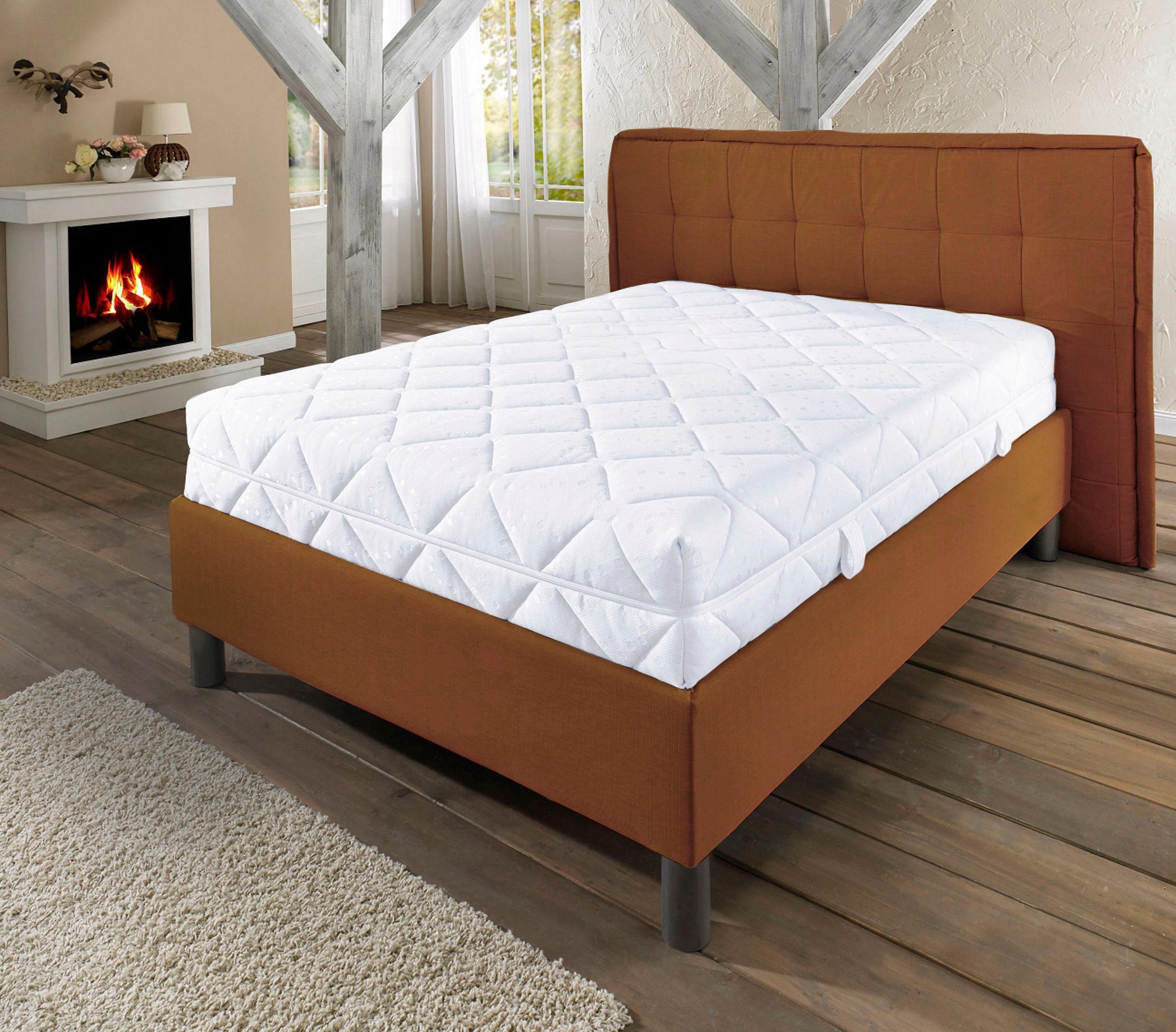 Taschenfederkernmatratze Belvedere DeLux 1000, Matratze 90x200, 140x200 & mehr, Breckle, 28 cm hoch, (1-tlg), Matratze in verschiedenen Größen, ergonomisch, atmungsaktiv