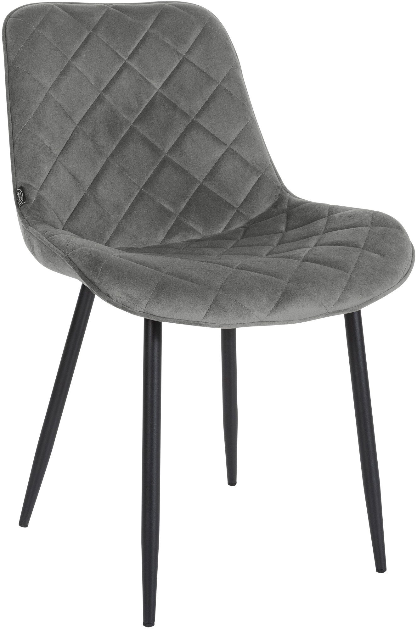 CLP Esszimmerstuhl Springs, gesteppte Polsterung, Metallgestell günstig online kaufen