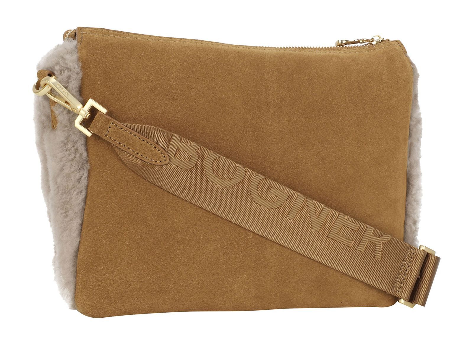 BOGNER Umhängetasche Gulia Shoulderbag, aus echtem Rindsleder
