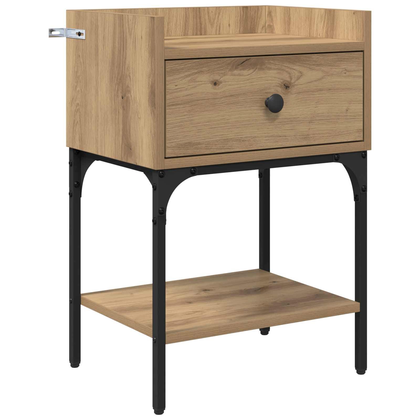 Nachttisch Nachttisch Artisan-Eiche 40 x 29 x 60 cm Holzwerkstoff