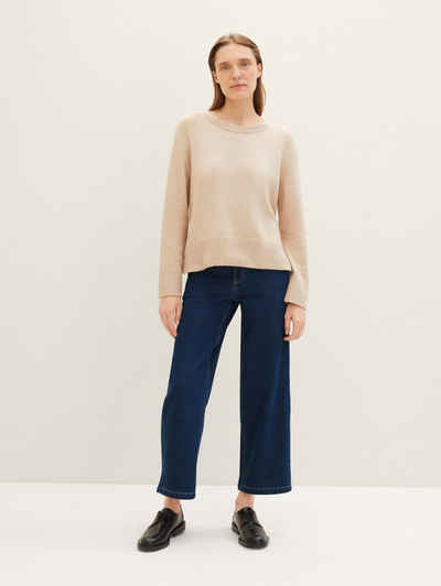 TOM TAILOR Skinny-fit-Jeans Cropped Culotte