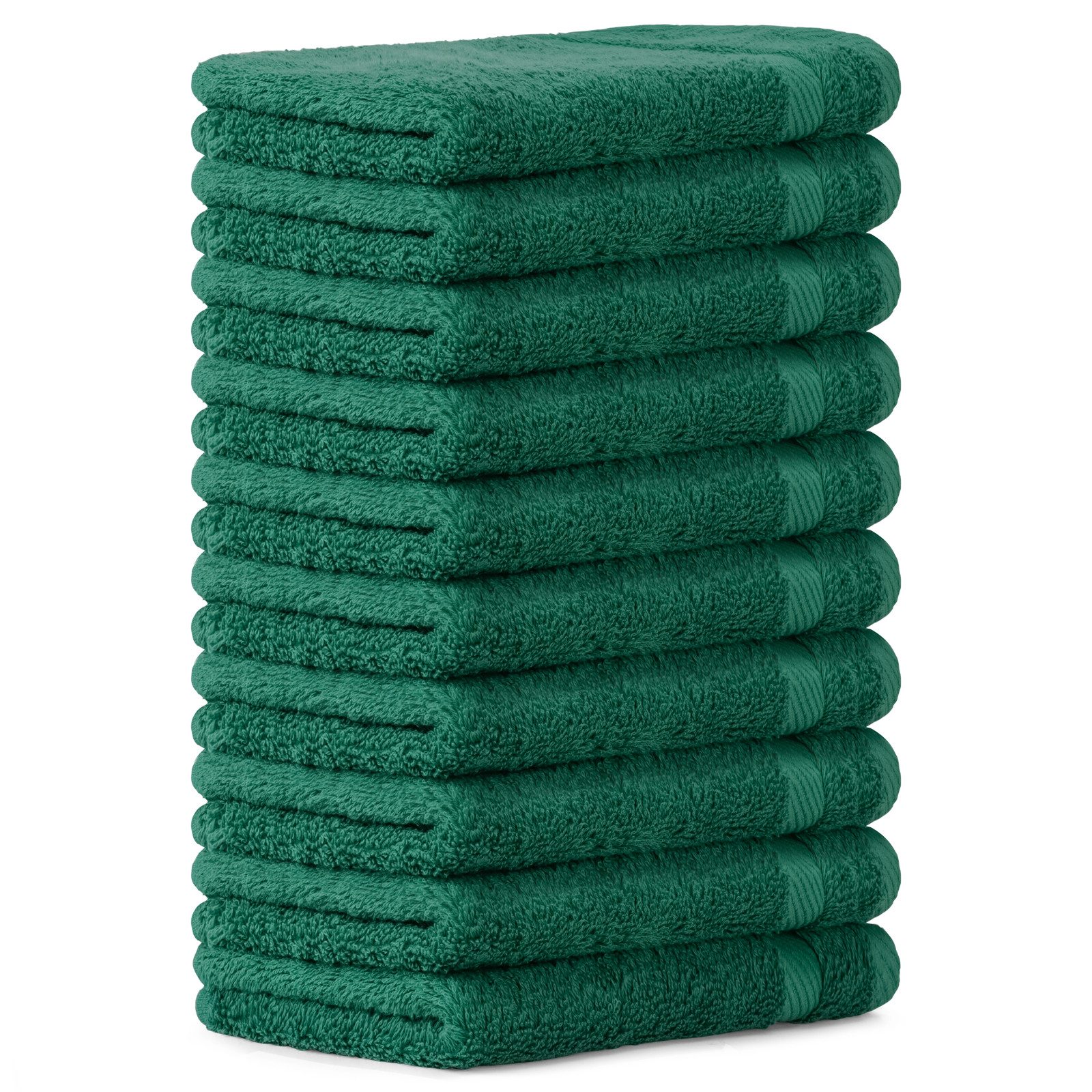 Luckytowel Gästehandtücher 30x50cm mit Aufhänger 100% günstig online kaufen