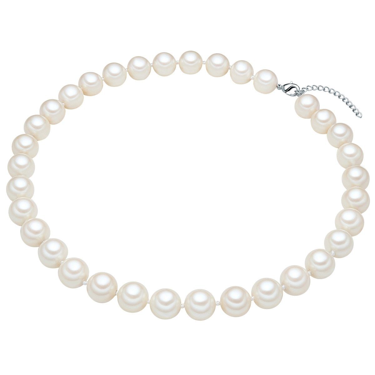 Rafaela Donata Perlenkette silber, Kette Sterling günstig online kaufen