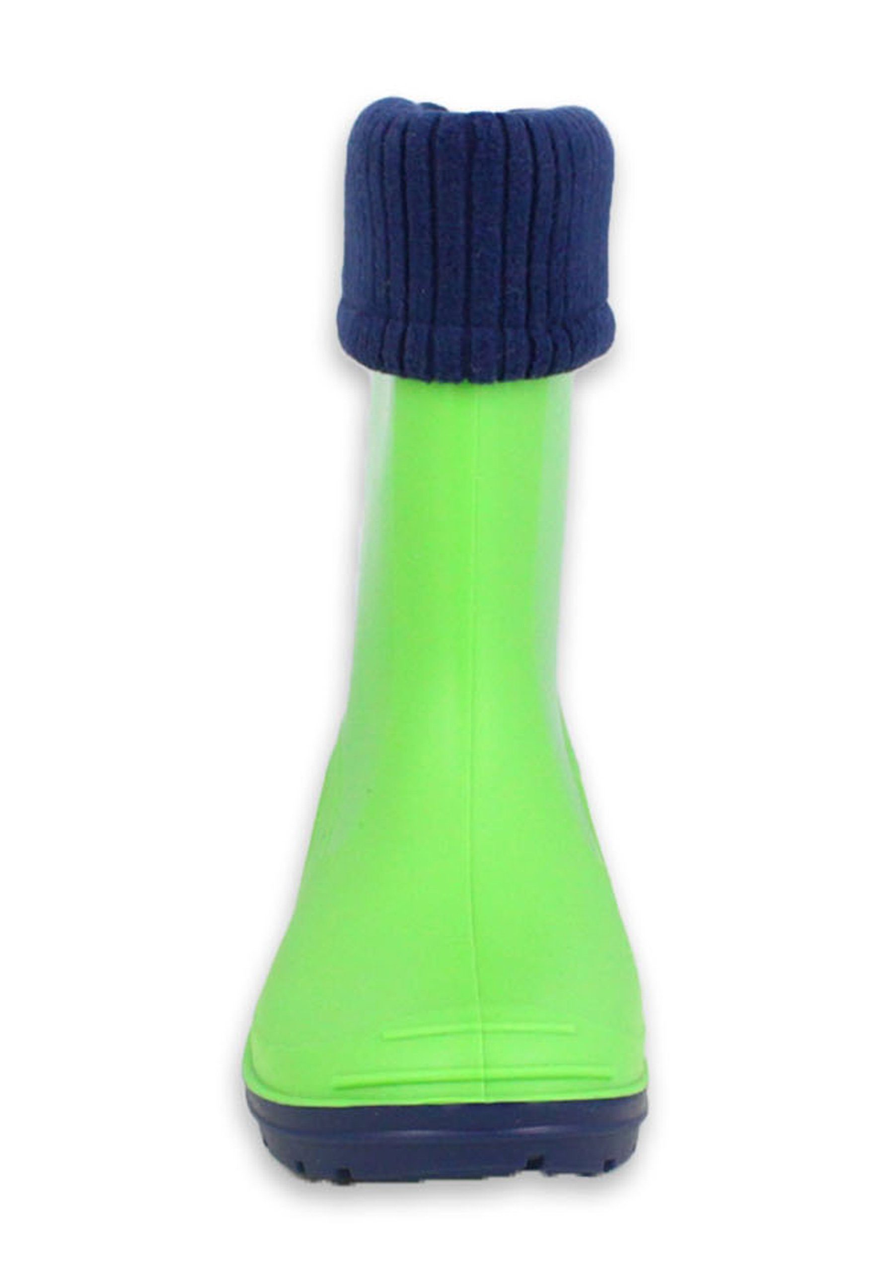 Beck Regenstiefel Basic mit herausnehmbarem Warmfutter Gummistiefel (für Mädchen und Jungen, für warme Füße bei Nässe und Kälte) im Herbst kaufen - im Frühjahr ohne Warmfutter weiter verwenden!!!