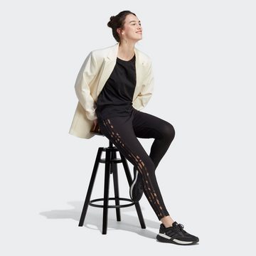 adidas Sportswear Leggings VIBRANT PRINT 3-STREIFEN COTTON (1-tlg)